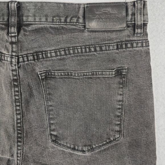 LRL Lauren Jeans Co. Jeans Womens Size 14 Black Classic Bootcut 34" Waist - Picture 10 of 16